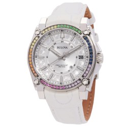 Icon Diamond Precisionist Silver Dial Ladies Watch 96J124
