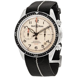 Chronograph Automatic Beige Dial Men's Watch BRV294-BEI-ST/SF
