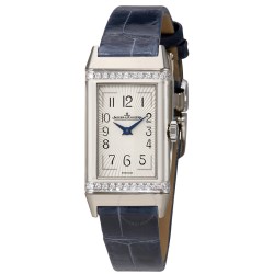 Reverso Silver Dial Ladies Diamond Watch Q3288420