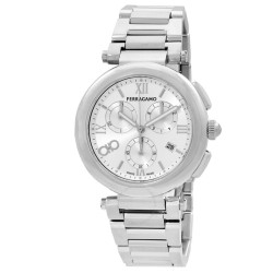 Legacy Chronograph Quartz Silver Dial Ladies Watch SFU200323