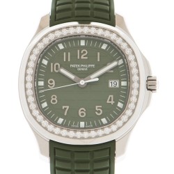 Aquanaut Luce Quartz Diamond Green Dial Ladies Watch 5267-200A-011