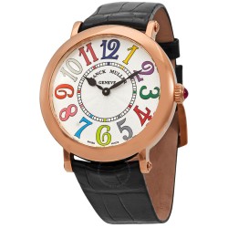 Round Quartz Silver Dial Ladies Watch 8038QZCOLV5NSIL