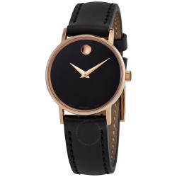 Classic Museum Quartz Black Museum  Dial Ladies Watch 0607320