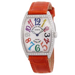 Cintree Curvex Quartz Diamond White Dial Unisex Watch 2852 QZ D 1R COL DR AC