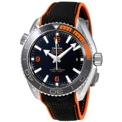 Pre-owned Omega Seamaster Planet Ocean Black Dial Men's Watch 215.32.44.21.01.001