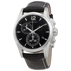 Jazzmaster Chronograph Quartz Black Dial Men's Watch H32612731