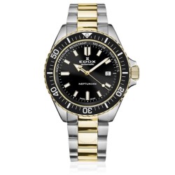 Neptunian Automatic Black Dial Men's Watch 80120 357JM NID