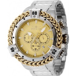 Bolt Chronograph GMT Quartz Gold Dial Men's Watch 48157