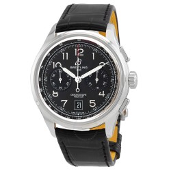 Premier B01 Chronograph 42 Automatic Chronometer Black Dial Men's Watch AB0145221B1P1 ms
