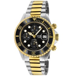 Wall Street Chrono Chronograph Automatic Black Dial Men's Watch 4152A