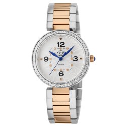 Piemonte Quartz White Dial Ladies Watch 14204B