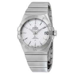 Pre-owned Omega Constellation Silver Dial Men's Watch 123.10.38.21.02.003