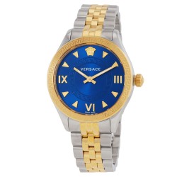 Hellenyium Quartz Blue Dial Two-Tone Ladies Watch VE2S00522
