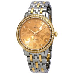 De Ville Prestige Diamond Ladies Watch 424.25.33.60.58.001