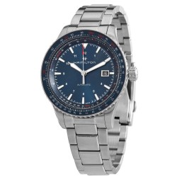 Khaki Aviation Converter Automatic Blue Dial Men's Watch H76645140
