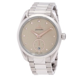 Seamaster Automatic Chronometer Diamond Ladies Watch 220.10.38.20.59.001