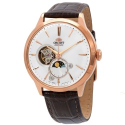 Automatic White Dial Men's Watch RA-AS0102 S