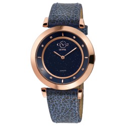 Lombardy Quartz Diamond Blue Dial Ladies Watch 14403