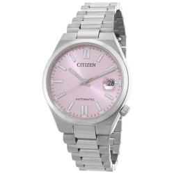 Tsuyosa Automatic Pastel Pink Dial Watch NJ0200-50Z