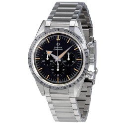 Pre-owned Omega Speedmaster Chronograph Tachymeter Black Tropical Dial Men's Watch 311.10.39.30.01.001