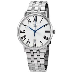 Carson Premium Quartz Silver Dial Men's Watch T122.410.11.033.00