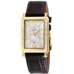 Avenue of Americas Mini Diamond Quartz Ladies Watch 7449YE