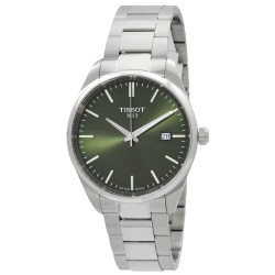 PR 100 Quartz Green Dial Men's Watch T1504101109100