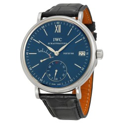 Portofino Blue Dial Hand Wound Eight Days Men's Watch IW510106