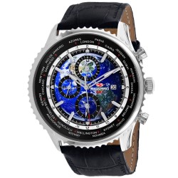 Meridian World Timer GMT Quartz Blue Dial Men's Watch SP7130