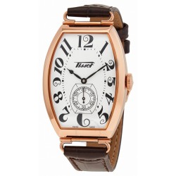 Heritage Hand Wind White Dial Unisex Watch T128.505.36.012.00