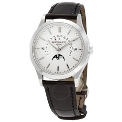 Pre-owned Patek Philippe Grand Complications Silver Dial Men's Watch 5496P-001