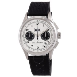 Heritage Chronograph Automatic Silver Dial Unisex Watch 00.10803.08.12.01