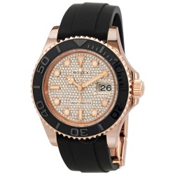 Yacht-Master Diamond Pave Dial Men's Watch 126655-0005