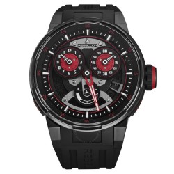 Predator 2.0 Chronograph Automatic Black Dial Men's Watch RB.PR2.REG.TB.BKRD-1
