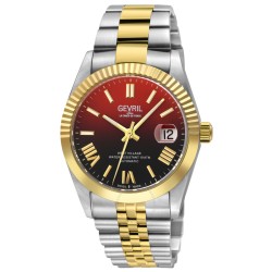 West Village Fusion Elite Automatic Red Dial Men's Watch 48960B