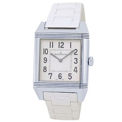 Pre-owned Jaeger LeCoultre Reverso Squadra Classic White Dial Ladies Watch Q7068720