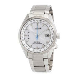 Perpetual World Time GMT White Dial Men's Watch CB0270-87A