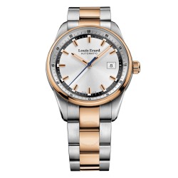 Pre-owned Louis Erard Heritage Silver-tone Dial Men's Watch 69105AB21.BMA21