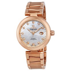 De Ville Ladymatic 18K Rose Gold Automatic Ladies Watch 425.60.34.20.55.001