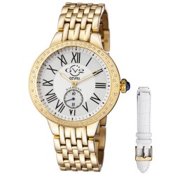 Astor Gold-tone Diamond Bezel Quartz Ladies Watch 9101