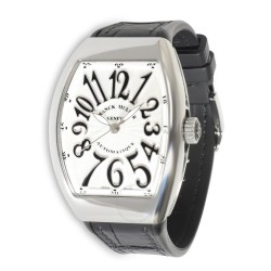 Pre-owned Franck Muller Vanguard Automatic Silver Dial Ladies Watch V 32 SC ST FO