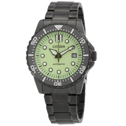 Mechanical Automatic Green Dial Watch NJ0177-84X