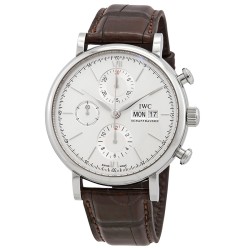 Portofino Chronograph Edition 150 Years Automatic White Dial Men's Watch IW391027
