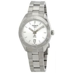 PR100 Silver Dial Stainless Steel Ladies Watch T101.910.11.031.00