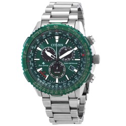 Promaster Air A-T World Time Chronograph GMT Green Dial Men's Watch CB5004-59W