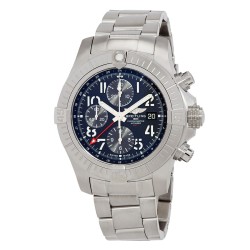 Avenger Chronograph GMT Automatic Chronometer Black Dial Men's Watch A24315101B1A1