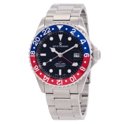Pre-owned Revue Thommen Diver Black Dial Men's Watch 17572.2135