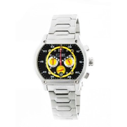 Dash Chronograph Black Dial Stainless Steel Men's Watch E708