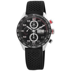Carrera Chronograph Automatic Black Dial Men's Watch CBN2A1AA.FT6228