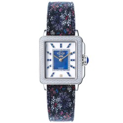Padova Gemstone Floral Diamond Mother of Pearl Dial Ladies Watch 12332F